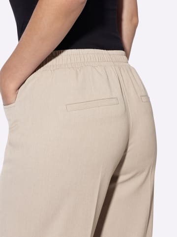 Heine Hose in beige-meliert