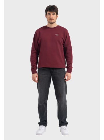 OLDSKULL Sweatshirt Basic Osk in Burgundy