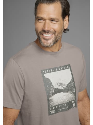 Man's World Print-Shirt in Grau
