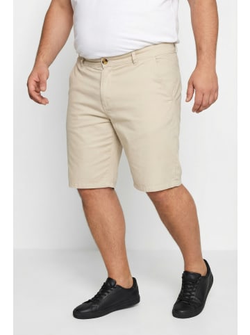 Men Plus Bermuda in dunkles kitt