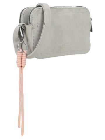 Fritzi aus Preußen Crossbody Tasche Jony Suede Jacky in Grau