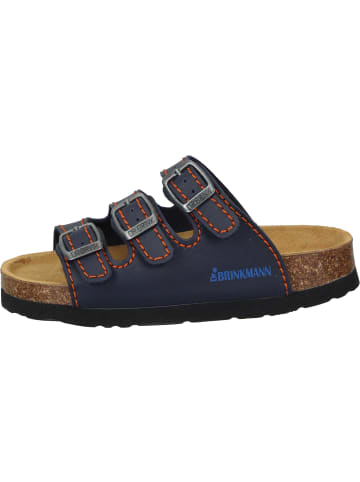 Dr. BRINKMANN Komfort-Pantoletten in ozean/orange