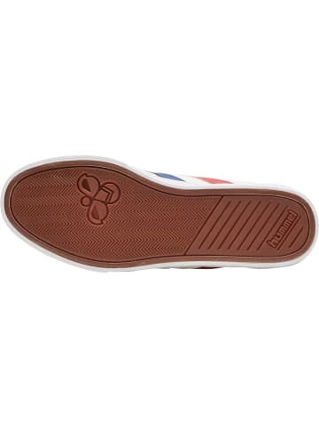 Hummel Schnürsenkel Sneaker Hummel Slimmer Erwachsene in WHITE/BLUE/RED/GUM
