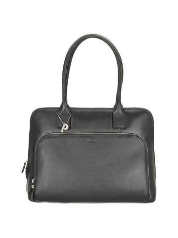 PICARD Milano - Shopper 15.6" 42 cm Rindsleder (schwarz) in schwarz