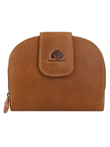 Greenburry Tornado Geldbörse RFID Schutz Leder 14 cm in peanut brown