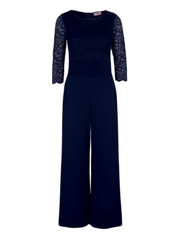 Vera Mont Jumpsuit mit Spitze in Night Sky