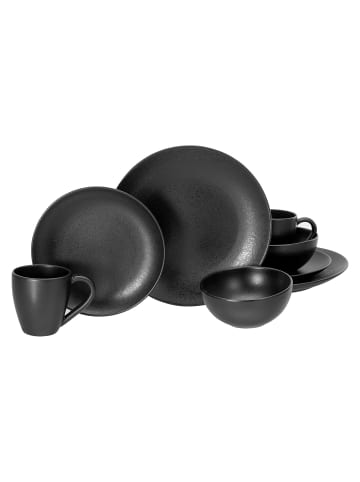 CreaTable 8 tlg. Set 16816 Magic Black Coupe Kombiservice in Schwarz