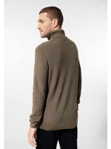 Street One Pullover in dune brown melange