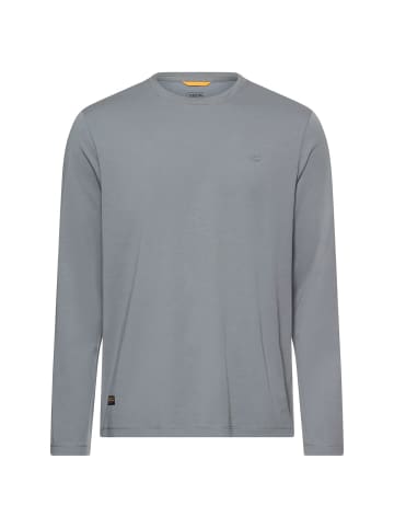 Camel Active fleXXXactive® Langarmshirt mit Rundhalsausschnitt in Sturmblau
