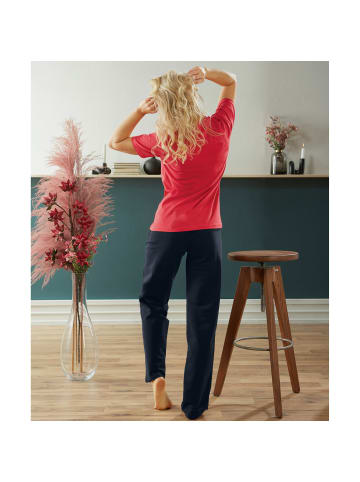 Erwin Müller Sweat Freizeithose, lang 2er-Pack in dunkelblau