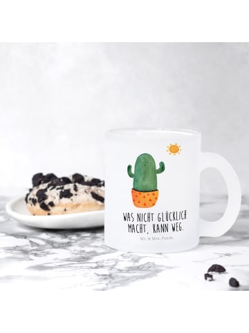 Mr. & Mrs. Panda Tee Tasse Kaktus Sonne mit Spruch in Transparent
