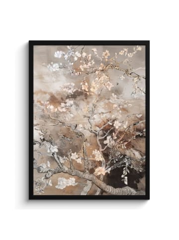 MuchoWow Poster mit Leiste Mandelblüte  (BxH)