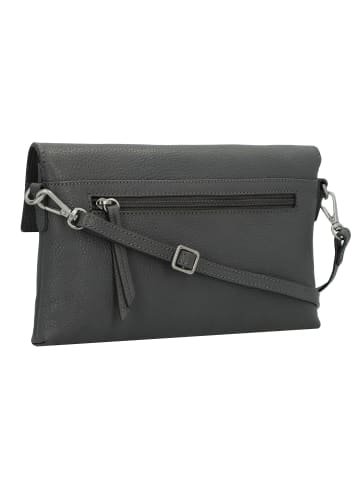 Jost Vika Umhängetasche Leder 28 cm in grey