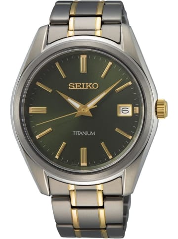 Seiko Uhr in Olive