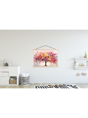 MuchoWow Lehrtafel / Wandbehang Mehrfarbig