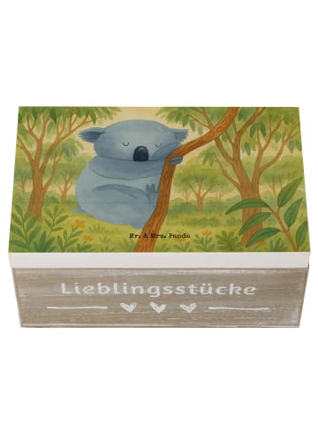 Mr. & Mrs. Panda Kiste Koalabär Design ohne Spruch in Weiß