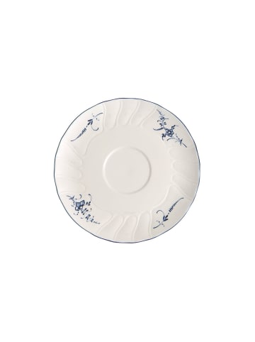 Villeroy & Boch Suppen-Untertasse Vieux Luxembourg ø 18,6 cm in weiß-blau