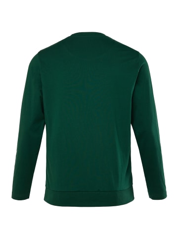 Men Plus Kurzarm T-Shirt in dunkelpetrol