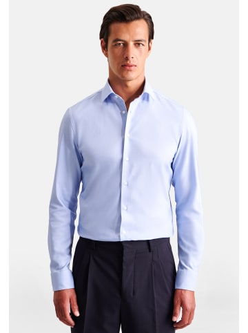 Seidensticker Performance-Hemd Slim in Mittelblau