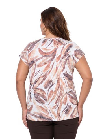 Ulla Popken Shirt in dunkelbraun