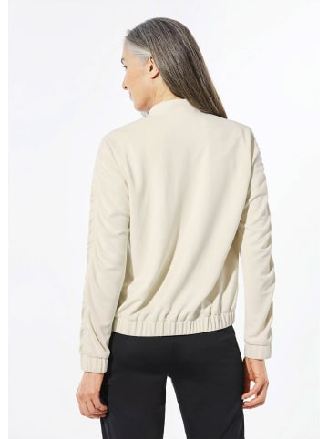 GOLDNER Kurzgröße:  Blouson mit klassischen Details in stein