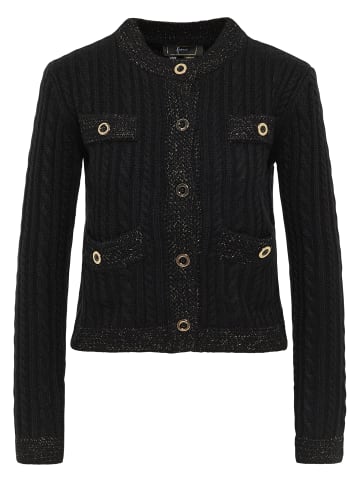 faina Strickjacke in Schwarz