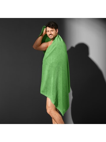 Erwin Müller Frottier Badetuch Heidenheim in grün