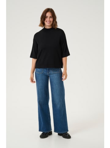 Kaffe Strickpullover KAlizza Loose fit in Black Deep