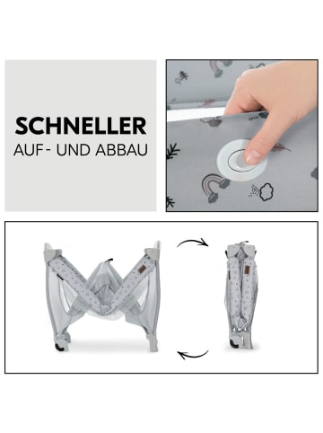 Hauck Reisebett Sleep'n Play Go Plus (mit Rollen in grau