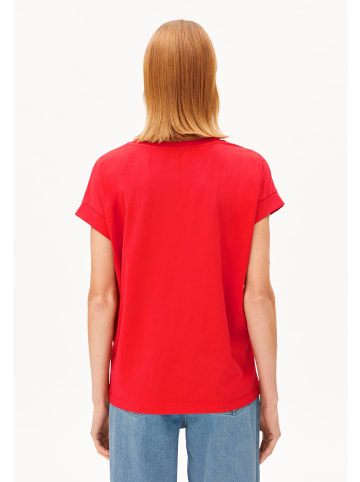 armedangels T-Shirt Idaara in rot
