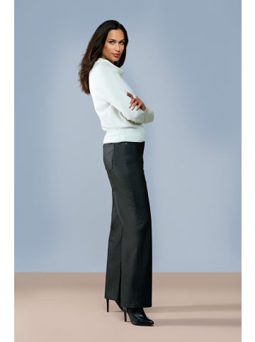 Mart Visser Beschichtete Hose Lienna Schwarz