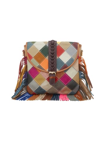 IZIA Women Messenger Bag in Grey Multicolor