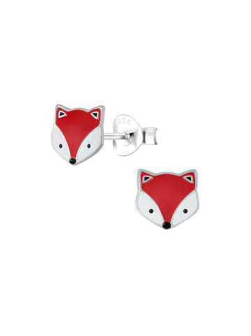 Alexander York Ohrringe, Ohrstecker FUCHS in 925 Sterling Silber, 2-tlg.