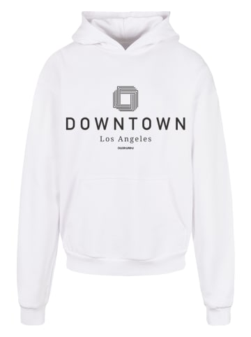 F4NT4STIC Ultra Heavy Hoodie Downtown LA OVERSIZE HOODIE in weiß