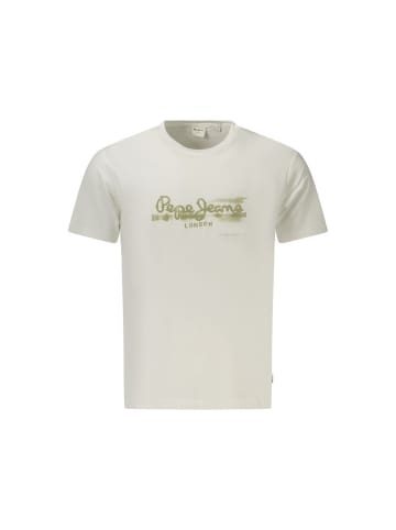 Pepe Jeans Weiß Baumwolle Herren T-Shirt
