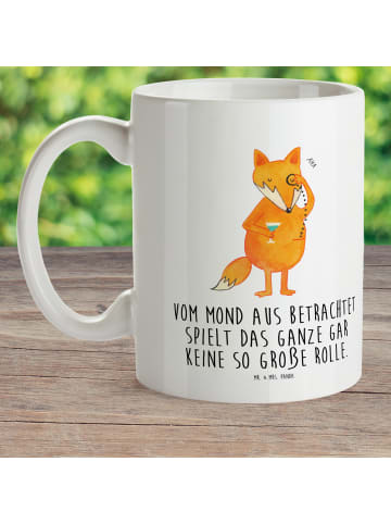 Mr. & Mrs. Panda Kindertasse Fuchs Lord mit Spruch in Weiß