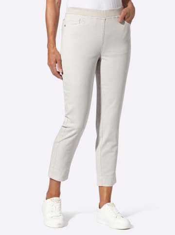 WITT WEIDEN 7/8-Jeans in hellgrau