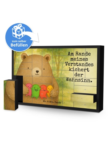 Mr. & Mrs. Panda Befüllbarer Adventskalender Bär Gefühl Design m... in Weiß
