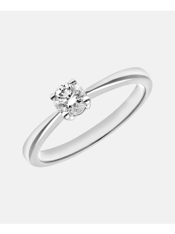 Diamant L'éternel Verlobungsring aus 750 Weißgold mit 18 Karat Diamant