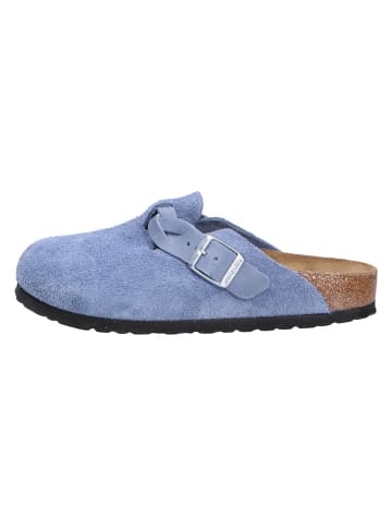 Birkenstock Tieffußbett Pantolette in blau