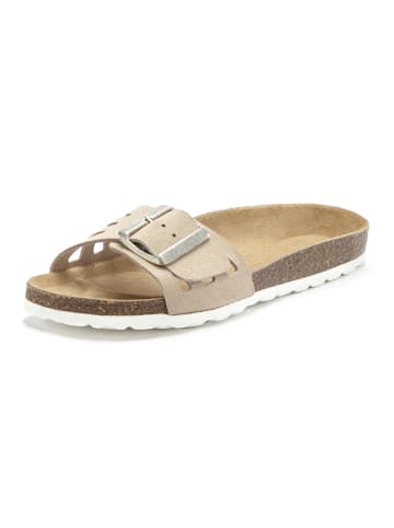 ELBSAND Pantolette in beige