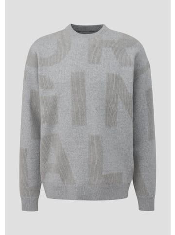 s.Oliver Strickpullover in 90F3_hellgrau