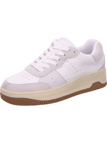 TOM TAILOR Denim Schnürhalbschuh in weiß