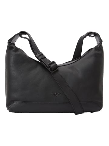 VLD VOi Leather Design 4 Season Umhängetasche Leder 27 cm in schwarz