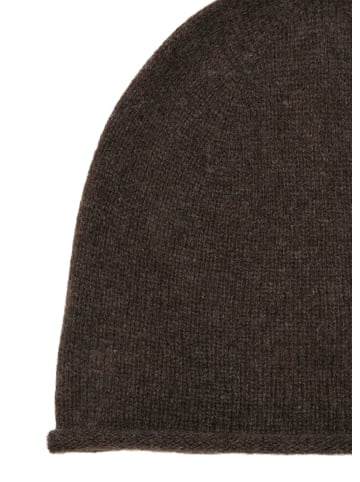 Marc O'Polo Mütze in Stone Brown Melange