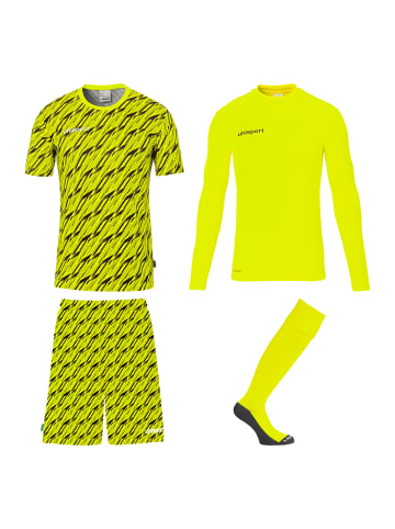 uhlsport  Torwart-Sets Progressive in fluo gelb/schwarz