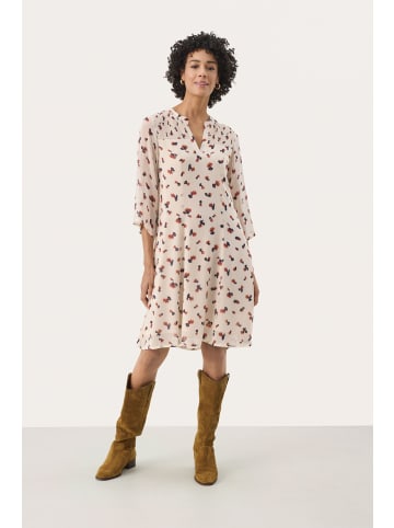 PART TWO Kleid ElkaPW Gerade Passform in Multi Mini Blurred Flower