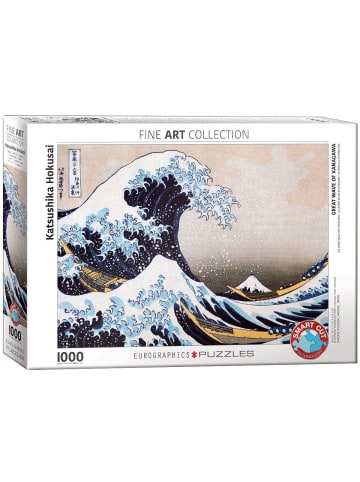 Eurographics Die große Welle von Kanagawa von Hokusai 1000 Teile