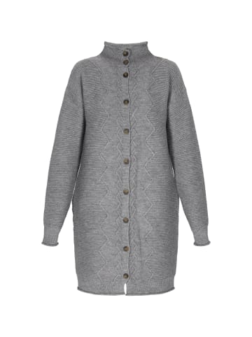 DreiMaster Women Cardigan in grey melange