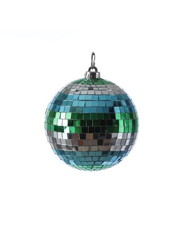SATISFIRE Spiegelkugel Ocean Mirrorball Discokugel D: 15cm in blau, grün, silber